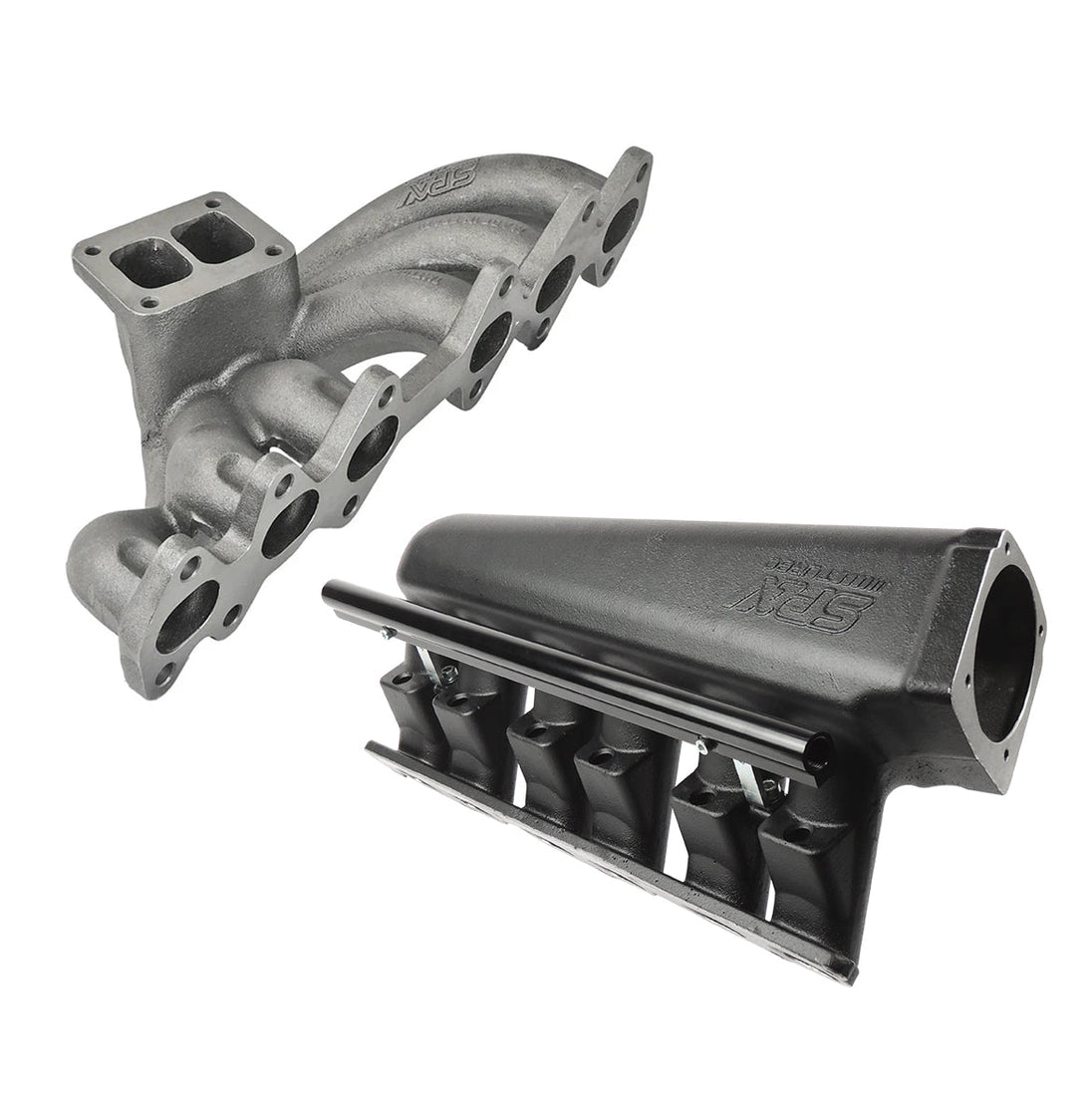 For 2JZ-GTE TOP MOUNT TWIN SCROLL TURBO MANIFOLD + INTAKE MANIFOLD SPA TURBO USA