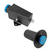 Power Steering Tank Firewall Mount (Right Inlet) + Remote Fill Tank - Blue Cap SPA TURBO USA