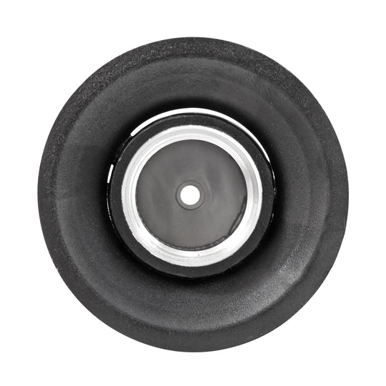 Power Steering Tank Firewall Mount (Right Inlet) + Remote Fill Tank - Black Cap SPA TURBO USA