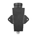 Power Steering Tank Firewall Mount (Right Inlet) + Remote Fill Tank - Black Cap SPA TURBO USA