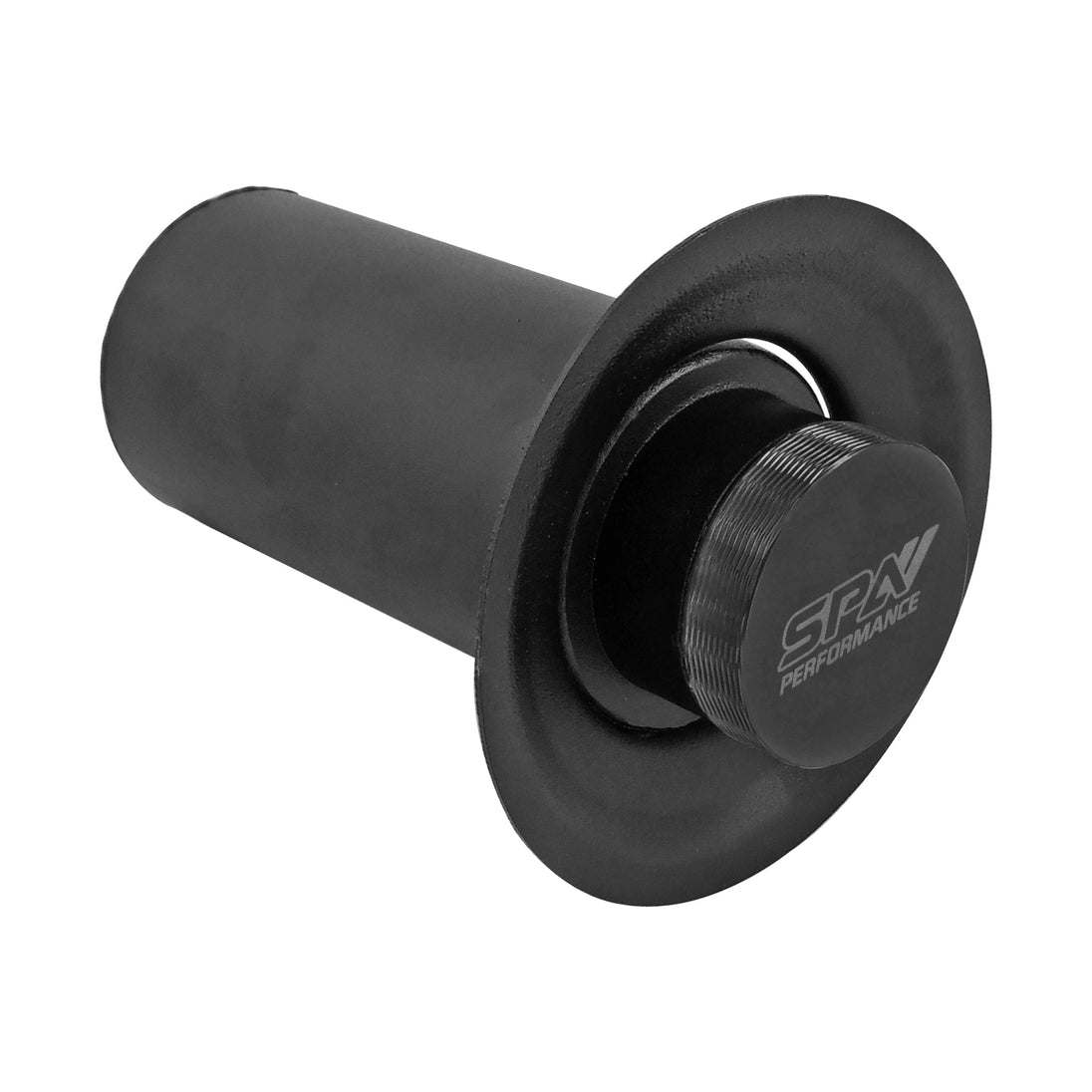Power Steering Tank Firewall Mount (Right Inlet) + Remote Fill Tank - Black Cap SPA TURBO USA
