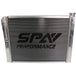 Lightweight Late Model Radiator - Double Pass - 26.8" x 19.6" + Remote Fill Tank - Red Cap SPA TURBO USA