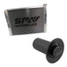 Lightweight Late Model Radiator - Double Pass - 26.8" x 19.6" + Remote Fill Tank - Black Cap SPA TURBO USA