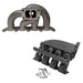 VW MKIV GTI T3 twin scroll turbo manifold + Cast Aluminum Intake Manifold SPA TURBO USA