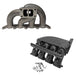 VW MKIV GTI T3 twin scroll turbo manifold + Cast Aluminum Intake Manifold SPA TURBO USA