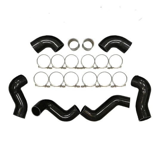 SILICONE HOSES AND CLAMPS Intercooler upgrade kit for R35 GT-R (+1000hp) - Without intercooler SPA TURBO USA