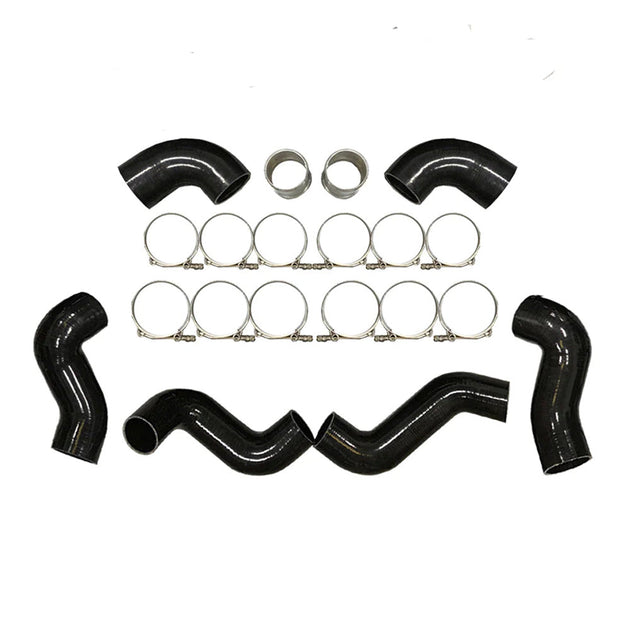 SILICONE HOSES AND CLAMPS Intercooler upgrade kit for R35 GT-R (+1000hp) - Without intercooler SPA TURBO USA