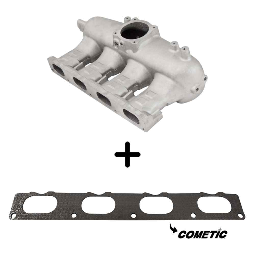 VW AUDI 2.0T FSI / 2.0 TSI aluminum intake manifold - NEW VERSION! + COMETIC intake manifold Flange Gasket SPA TURBO USA