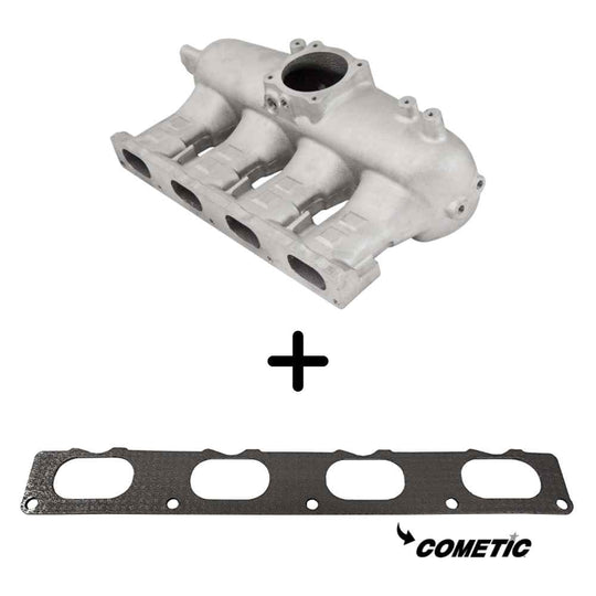 VW AUDI 2.0T FSI / 2.0 TSI aluminum intake manifold - NEW VERSION! + COMETIC intake manifold Flange Gasket SPA TURBO USA