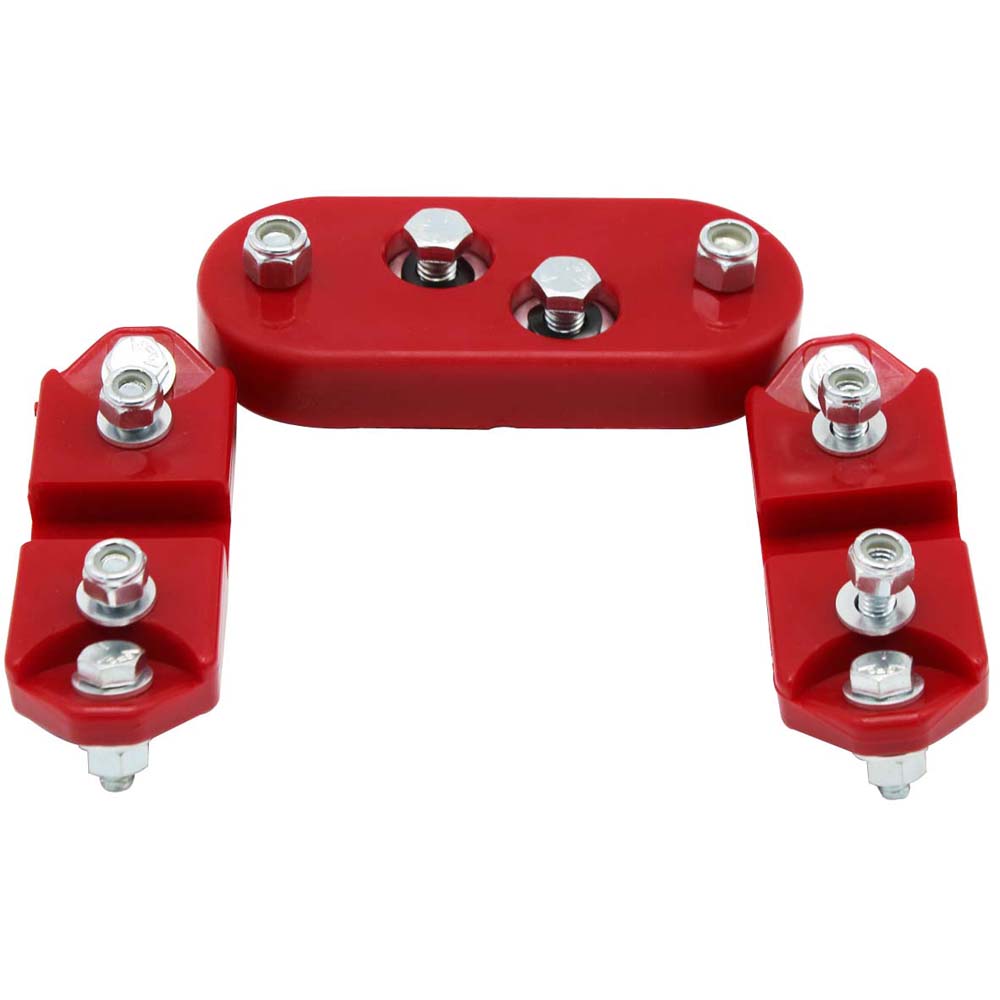 Urethane Red Motor Mount / Transmission Mount Kit Volkswagen T1 Bug Kg 1961-1972 SPA TURBO USA
