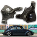 VW BUG 2.5" DROP SPINDLES FOR BALL JOINT DISC BRAKE 4/130 SPA TURBO USA