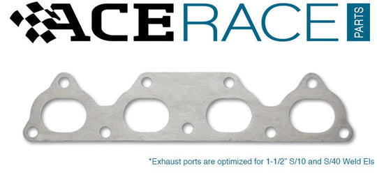 Honda D-Series Exhaust Manifold Flange Mild Steel (Ver.1) Ace Race Parts