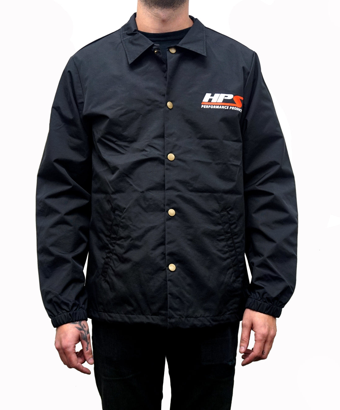 HPS Button Jacket - Black FR SPORT