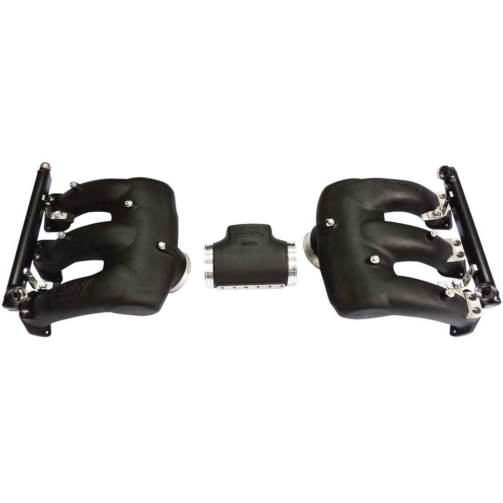 Cast Aluminum Intake Manifold and Plenum upgrade for Porsche 911 997.1 Turbo/GT2 - 12 injectors SPA TURBO USA