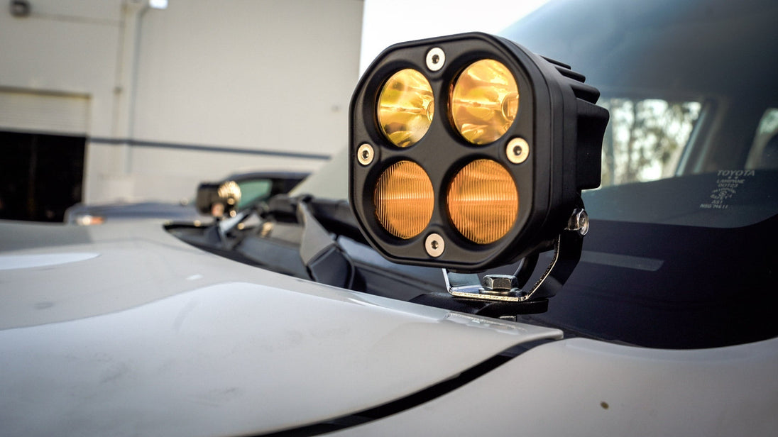 HPS Ditch Light Bracket Kit Toyota 2010-2022 4Runner, DTC-100 FR SPORT