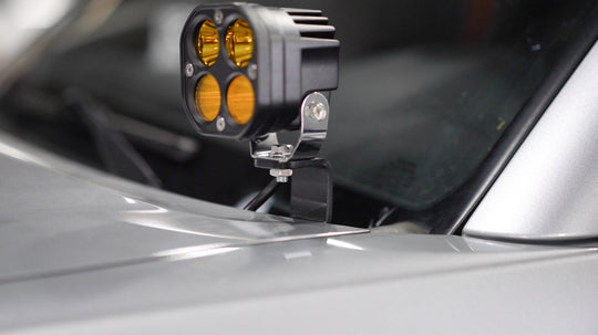 HPS Ditch Light Bracket Kit Toyota 2016-2022 Tacoma, DTC-101 FR SPORT