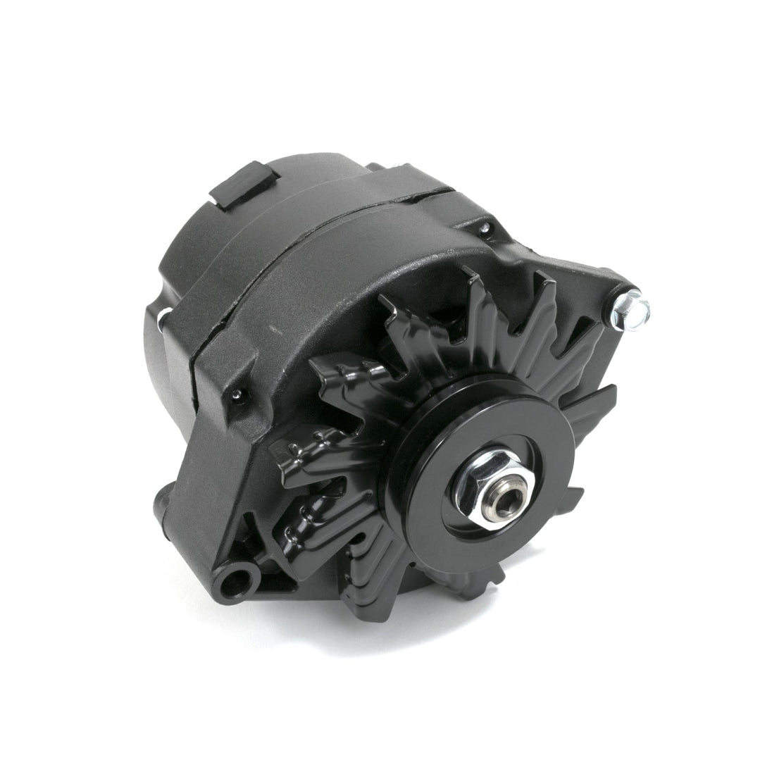 TSP Alternator; GM 10SI V-Belt 110 Amps; Black Top Street Performance