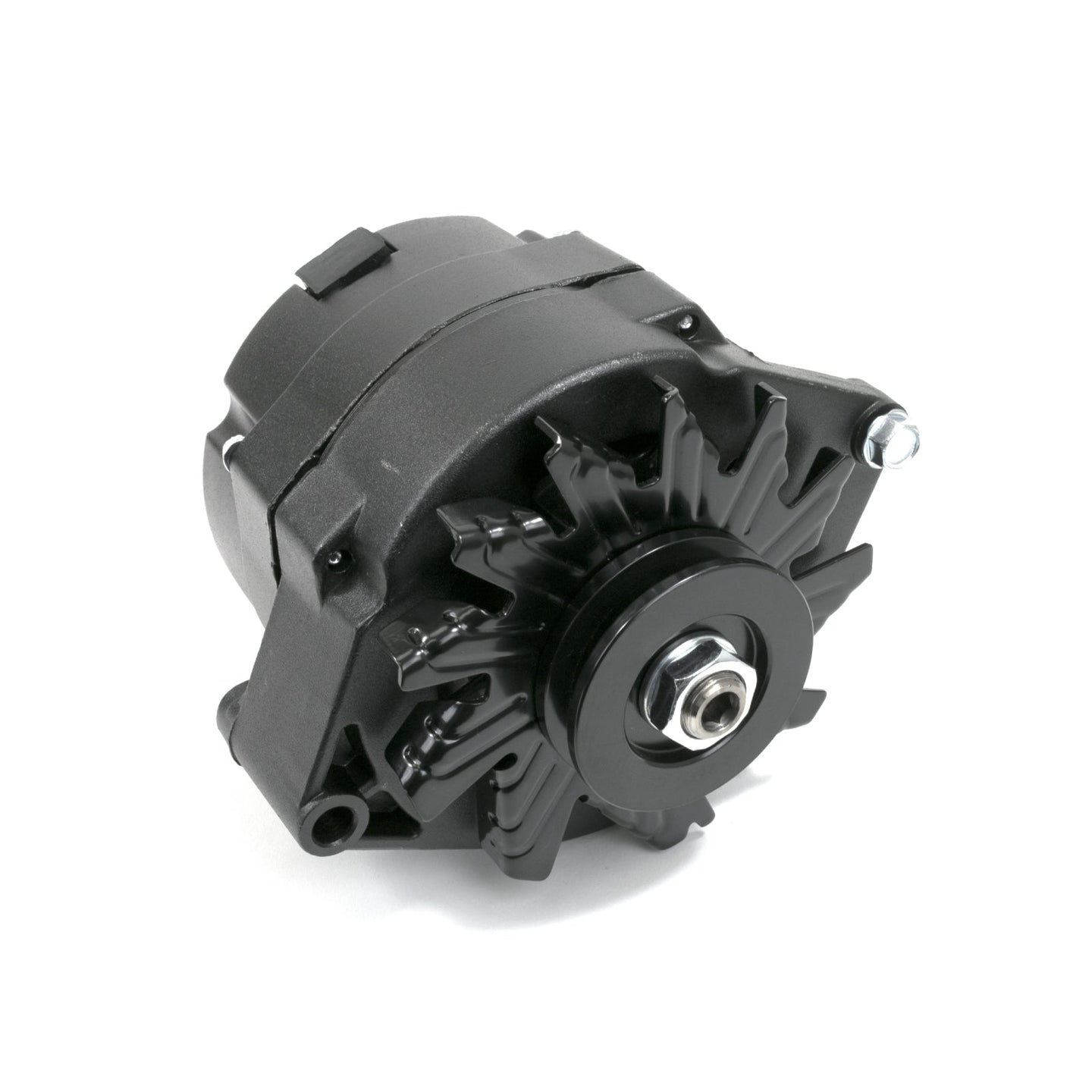 TSP Alternator; GM 10SI V-Belt 110 Amps; Black Top Street Performance