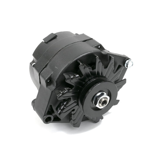 TSP Alternator; GM 10SI V-Belt 110 Amps; Black Top Street Performance