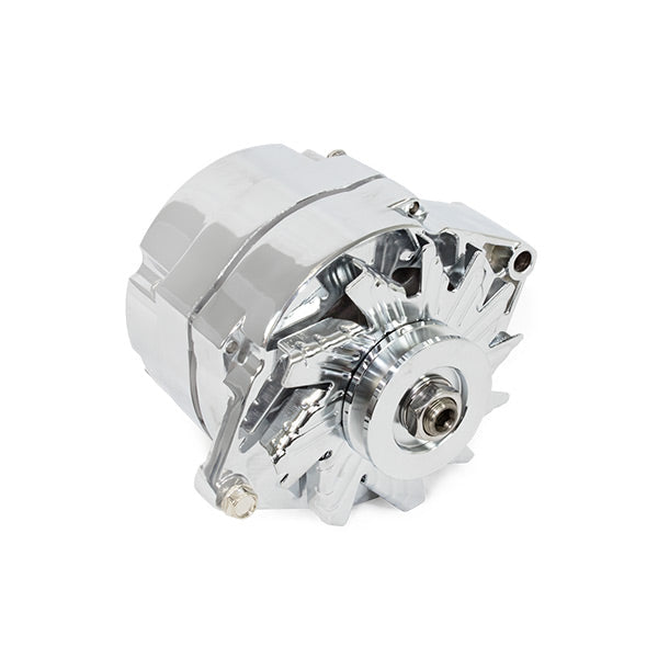 TSP Alternator; GM 10SI V-Belt 110 Amps; Chrome Top Street Performance