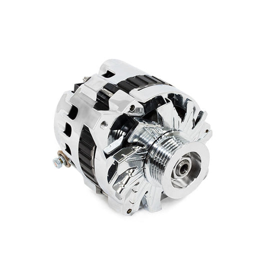 TSP Alternator; GM CS130 Serpentine Belt 110 Amps; Chrome Top Street Performance