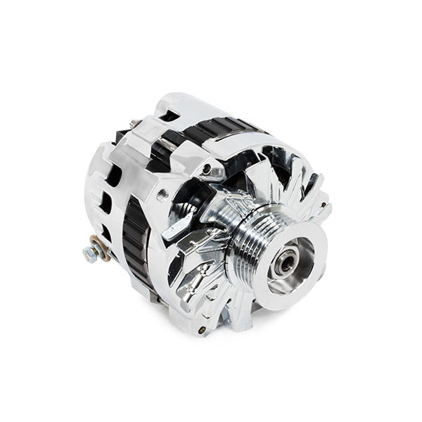 TSP Alternator; GM CS130 Serpentine Belt 110 Amps; Chrome Top Street Performance