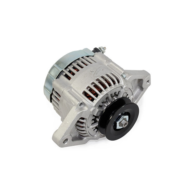 TSP Alternator; GM Mini Denso Style Race V-Belt 90 Amps; Satin Top Street Performance
