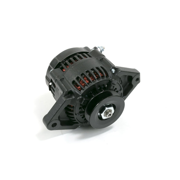 TSP Alternator; GM Mini Denso Style Race V-Belt 90 Amps; Black Top Street Performance