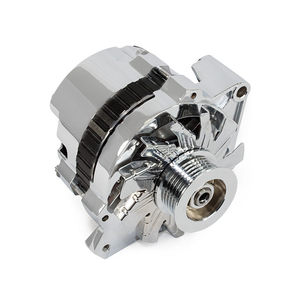 TSP Alternator; GM CS130 Serpentine Belt 160 Amps; Chrome Top Street Performance
