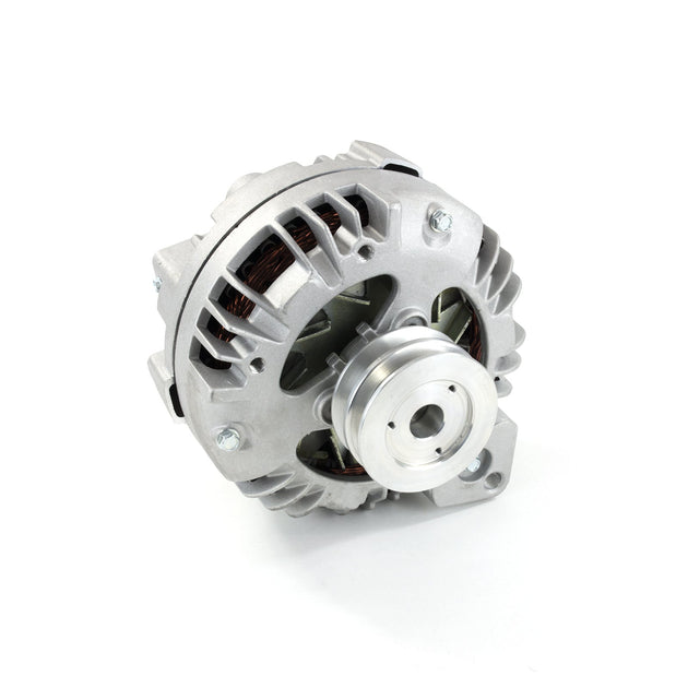 TSP Alternator; Chrysler V-Belt 100 Amps; Satin Top Street Performance