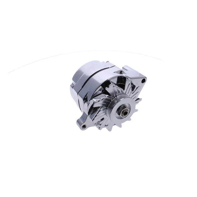 TSP Alternator; Ford 1G V-Belt 110 Amps; Chrome Top Street Performance