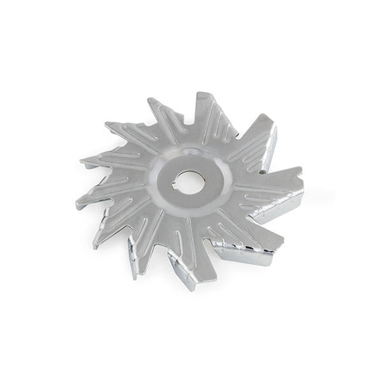 TSP Alternator Fan; Chrome Steel Top Street Performance