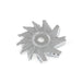 TSP Alternator Fan; Chrome Steel Top Street Performance
