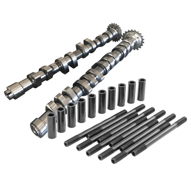 252 / 260 High Performance Camshaft set + FORGED HEAD STUDS SET OF 10 UNITS For VW/AUDI 1.8L 20V SPA TURBO USA