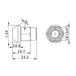 FORGED WHEEL NUT COMPETITION TYPE M12x1.5 – Pack of 16 SPA TURBO USA