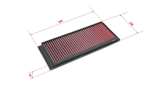 High Performance Air Filter Inbox for Jetta / Fusca / Tiguan / Passat / A3 / Q3 / TT 2.0 TSI/TFSI SPA TURBO USA