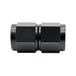 -10AN Female AN Flare Union Straight Adapter, Swivel Style, Black Hard Anodized Aluminum Ace Race Parts