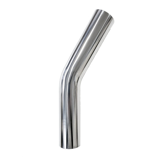 1.500" OD 16ga 30° Mandrel Bend - Polished OD - 6061 Aluminum - (2.250" CLR / 6.000" Legs) Ace Race Parts