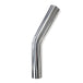 3.500" OD 14ga 30° Mandrel Bend - Polished OD - 6061 Aluminum - (5.250" CLR / 4.000" Legs) Ace Race Parts