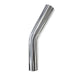 3.000" OD 16ga 30° Mandrel Bend - Polished OD - 6061 Aluminum - (4.500" CLR / 6.000" Legs) Ace Race Parts