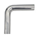 2.500" 16ga Tight Radius 90° Mandrel Bend - (2.500" CLR / 6.000" Legs) - Polished OD - 304 Stainless Ace Race Parts