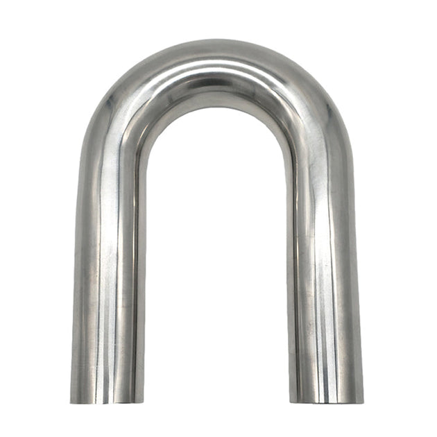 1.250" OD 16ga 180° Mandrel Bend - Polished OD - 6061 Aluminum - (1.875" CLR / 6.000" Legs) Ace Race Parts