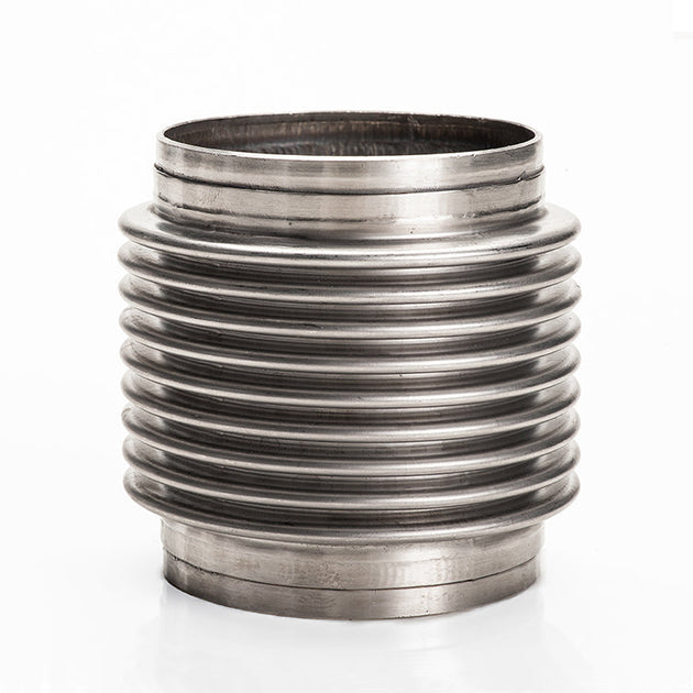 2.250" Flex Bellow (with Inner Liner) x 2.500" Overall Length - 304 Stainless Ace Race Parts