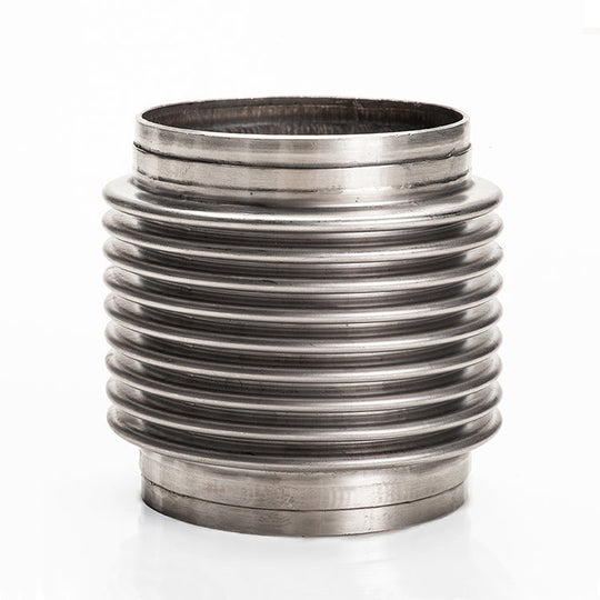 2.500" Flex Bellow (with Inner Liner) x 3.000" Overall Length - 304 Stainless Ace Race Parts