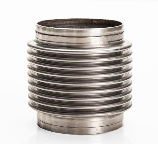 3.000" Flex Bellow (with Inner Liner) x 4.000" Overall Length - 321 Stainless Ace Race Parts