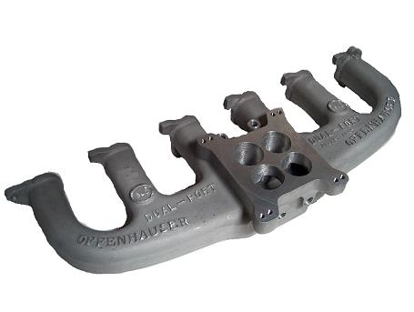 Offenhauser 6019DP Ford 240-300 6 Cylinder Dual Port Manifold - DFW Speed Syndicate