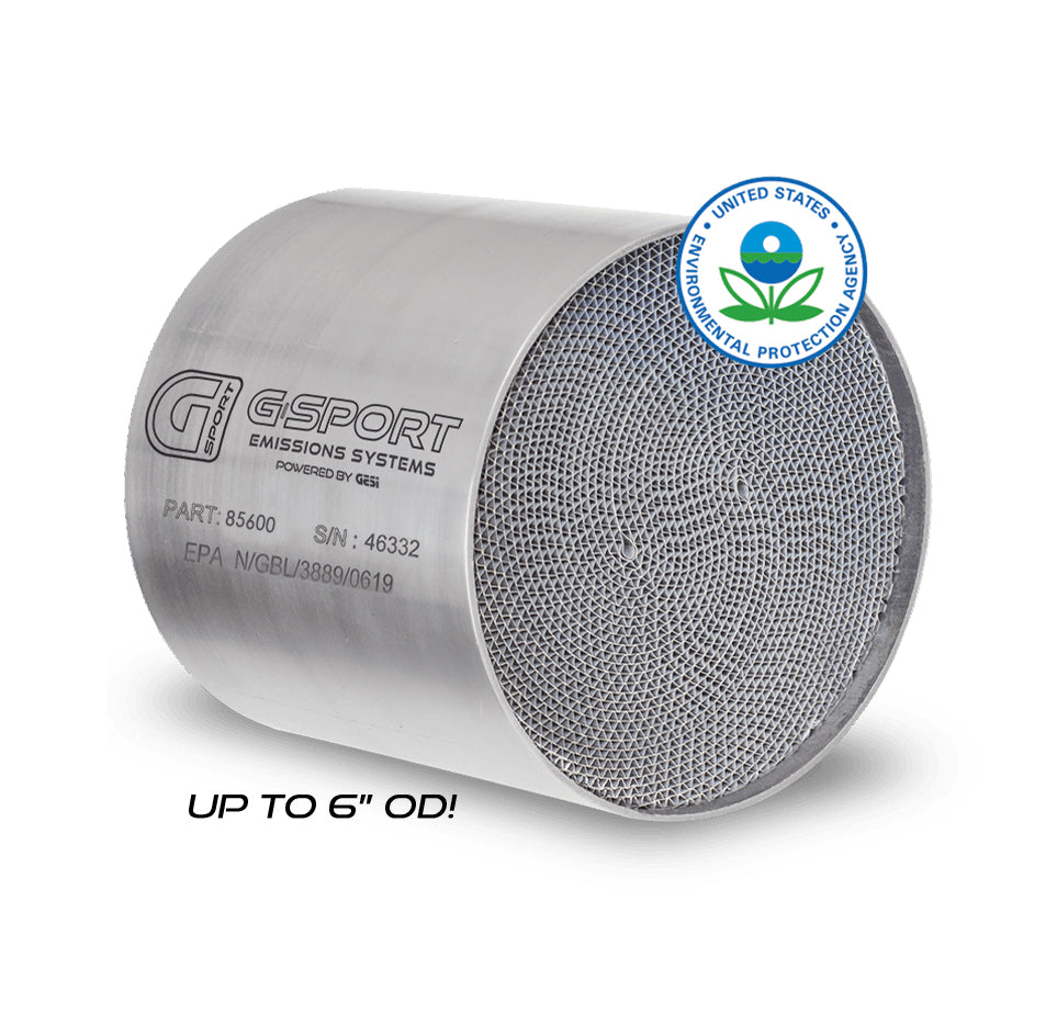 G-Sport Gen2 EPA Compliant Catalytic Converter Core - 4.500" Body x 4.000" Long (85200) Ace Race Parts