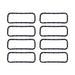 LS1 LS2 LS6 Intake Manifold Gaskets; Rubber Top Street Performance