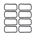 LS3 L92 Intake Manifold Gaskets; Rubber Top Street Performance