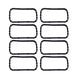 LS3 L92 Intake Manifold Gaskets; Rubber Top Street Performance